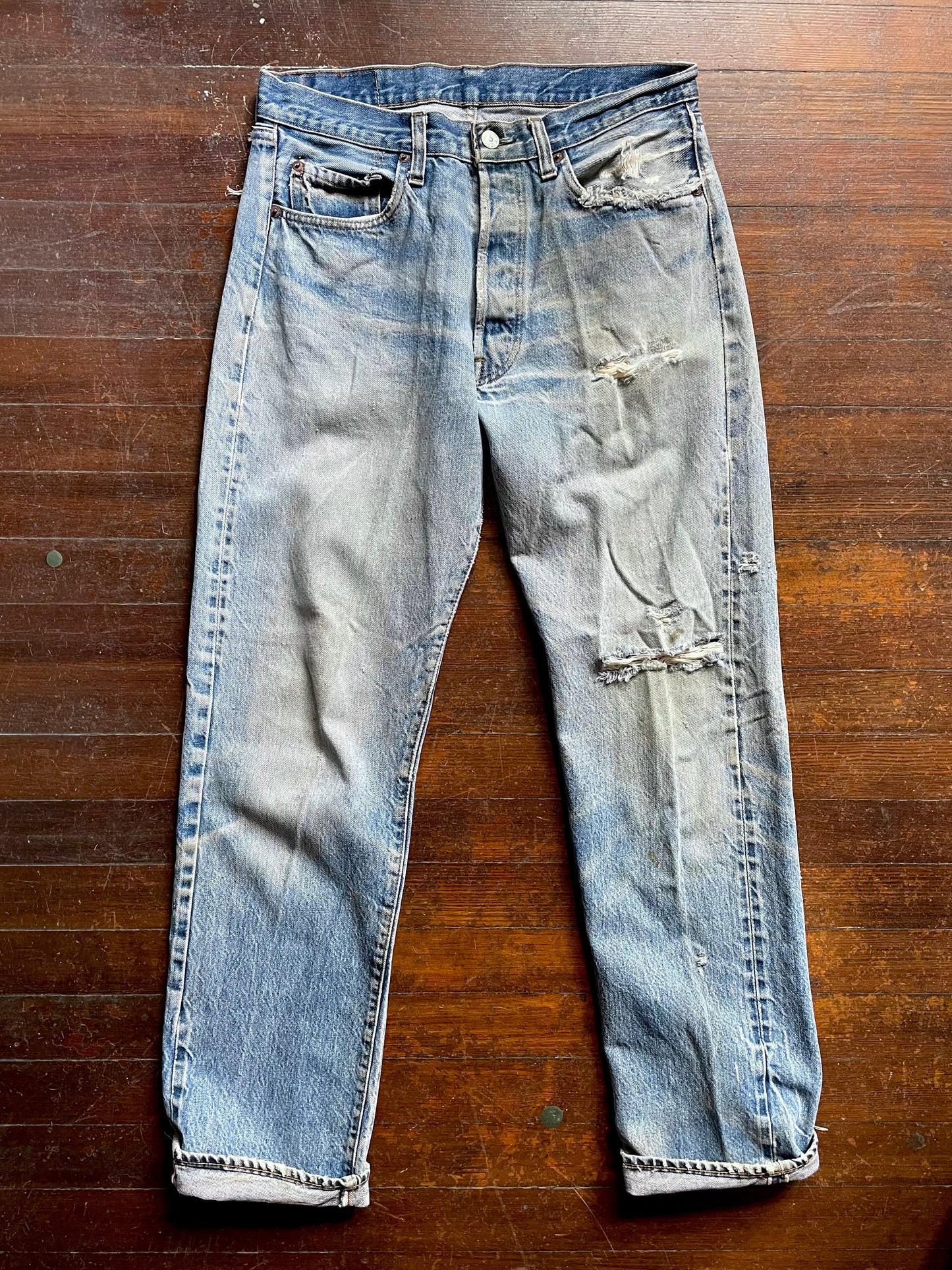 1970’s-80’s Levi’s 501 Redline Denim | 32x32