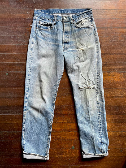 1970’s-80’s Levi’s 501 Redline Denim | 32x32