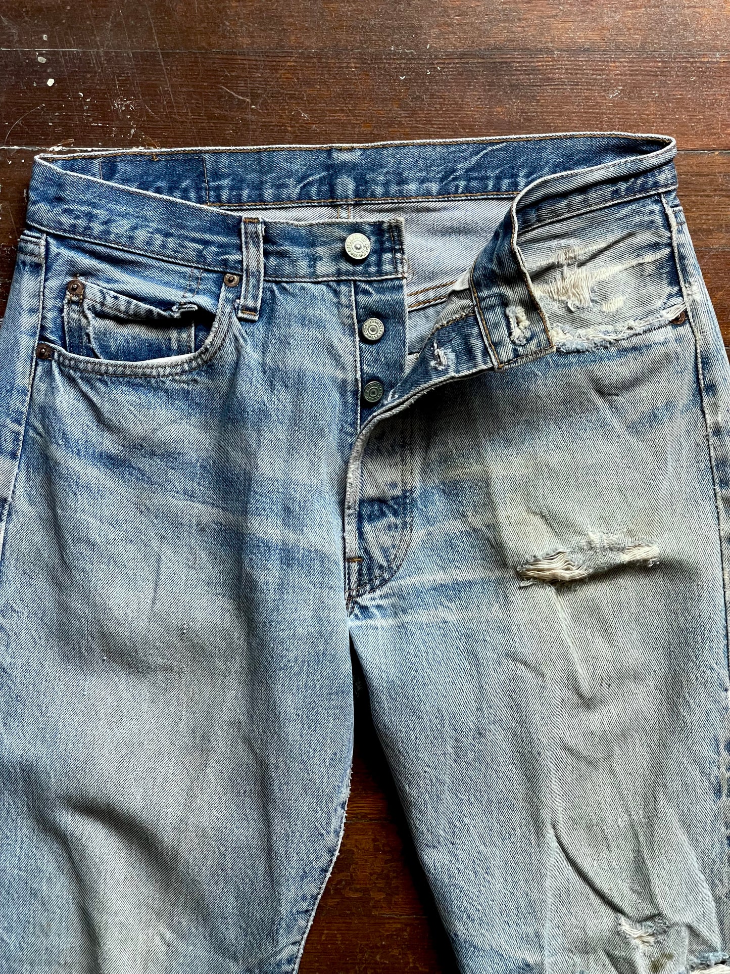 1970’s-80’s Levi’s 501 Redline Denim | 32x32
