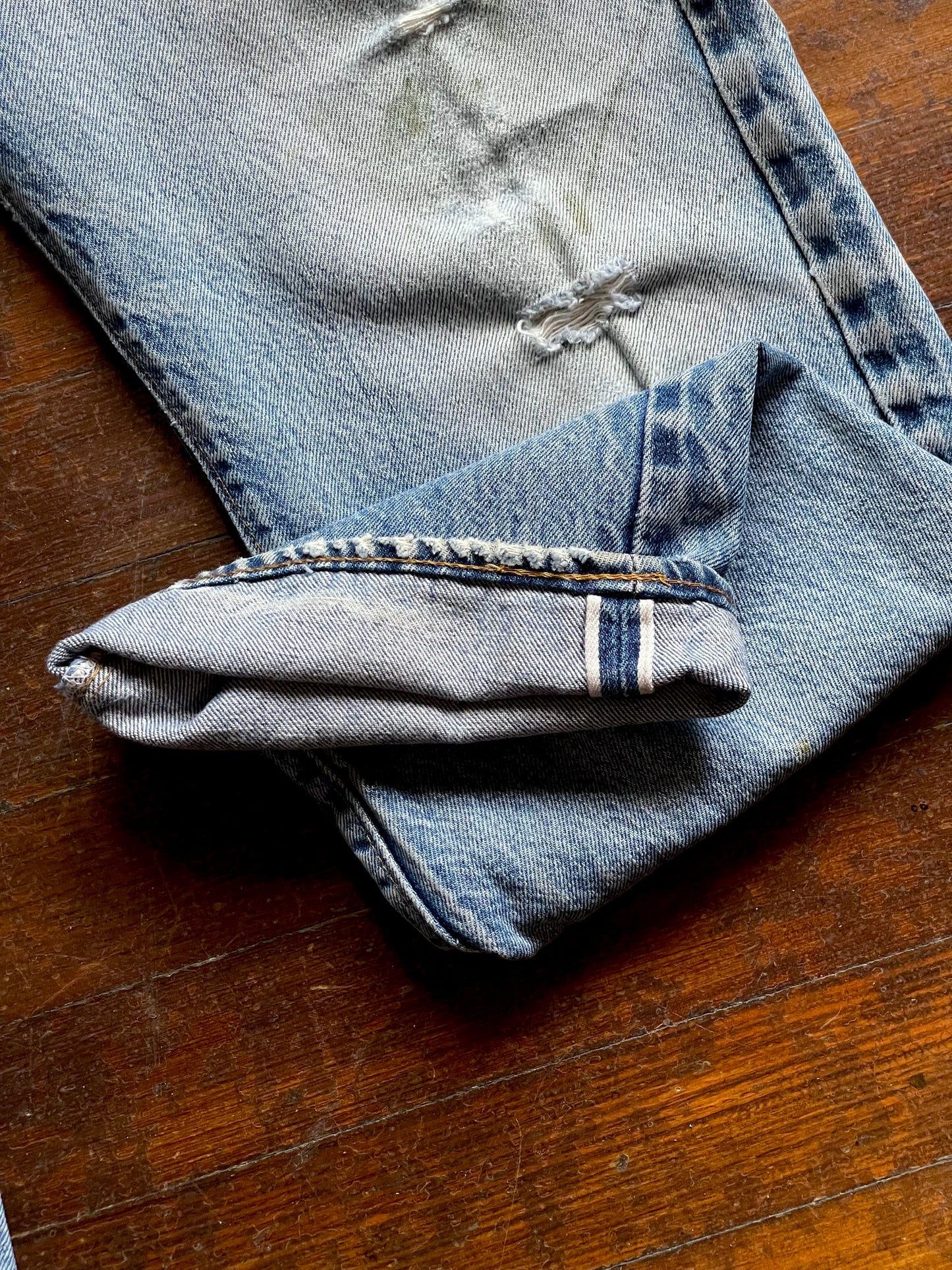 1970’s-80’s Levi’s 501 Redline Denim | 30x30