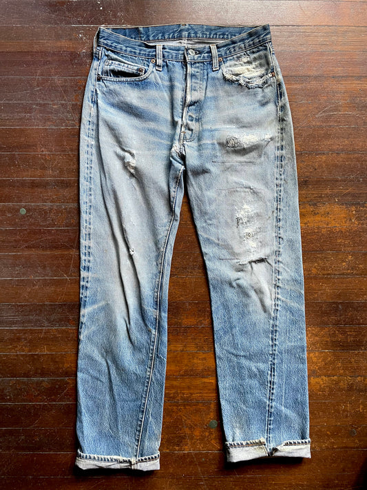 1970’s-80’s Levi’s 501 Redline Denim | 33x33