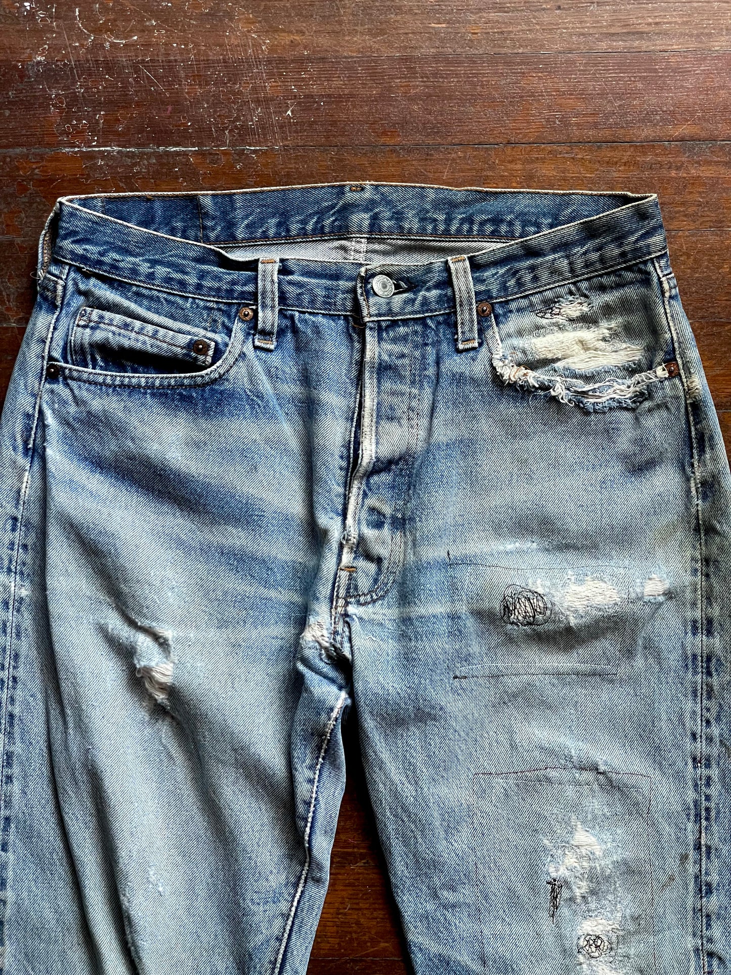 1970’s-80’s Levi’s 501 Redline Denim | 33x33