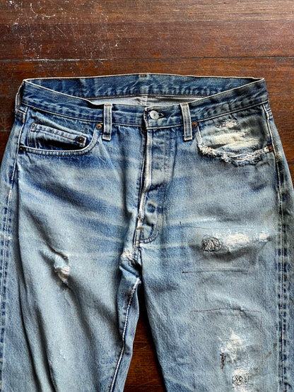 1970’s-80’s Levi’s 501 Redline Denim | 33x33