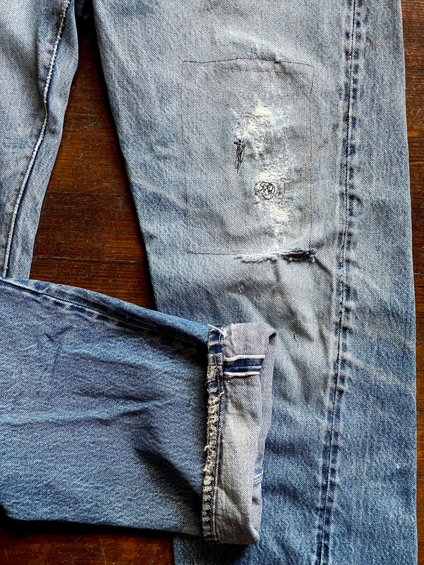 1970’s-80’s Levi’s 501 Redline Denim | 33x33