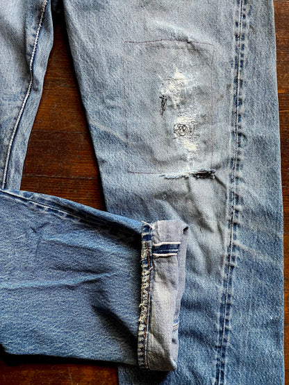 1970’s-80’s Levi’s 501 Redline Denim | 33x33