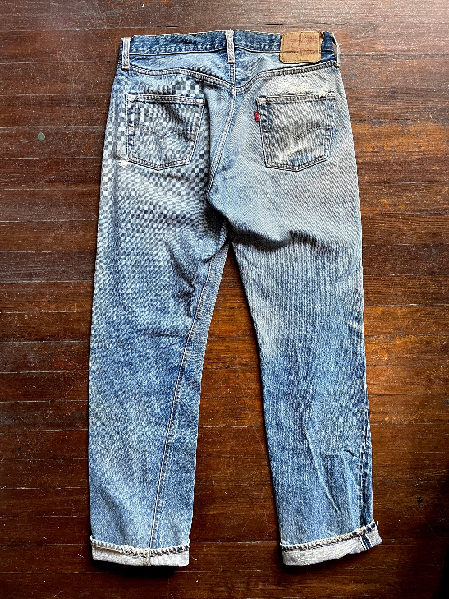 1970’s-80’s Levi’s 501 Redline Denim | 33x33