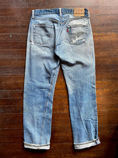 1970’s-80’s Levi’s 501 Redline Denim | 33x33