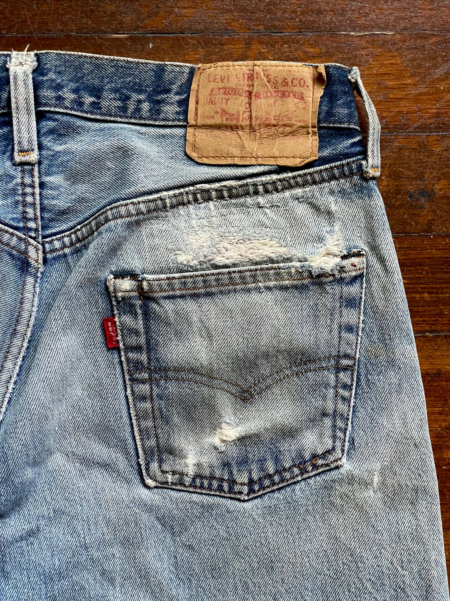1970’s-80’s Levi’s 501 Redline Denim | 33x33