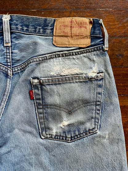 1970’s-80’s Levi’s 501 Redline Denim | 33x33