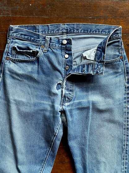 1970’s-80’s Levi’s 501 Redline Denim | 33x34