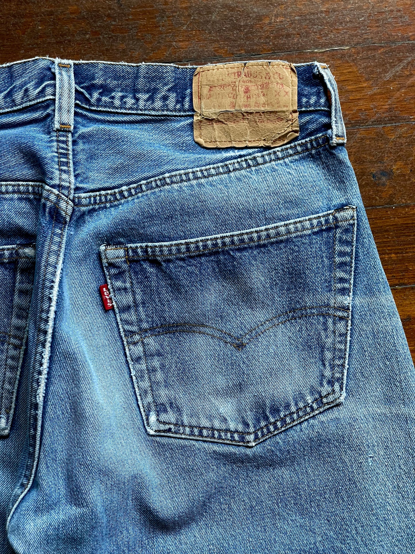 1970’s-80’s Levi’s 501 Redline Denim | 33x34