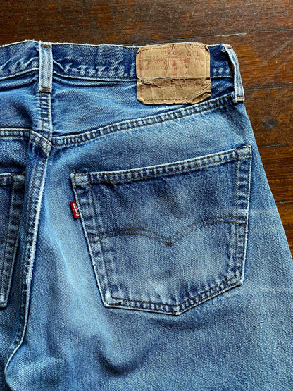 1970’s-80’s Levi’s 501 Redline Denim | 33x34