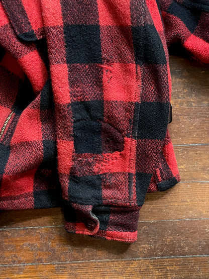 1950’s Woolrich Buffalo Plaid Jacket | Medium