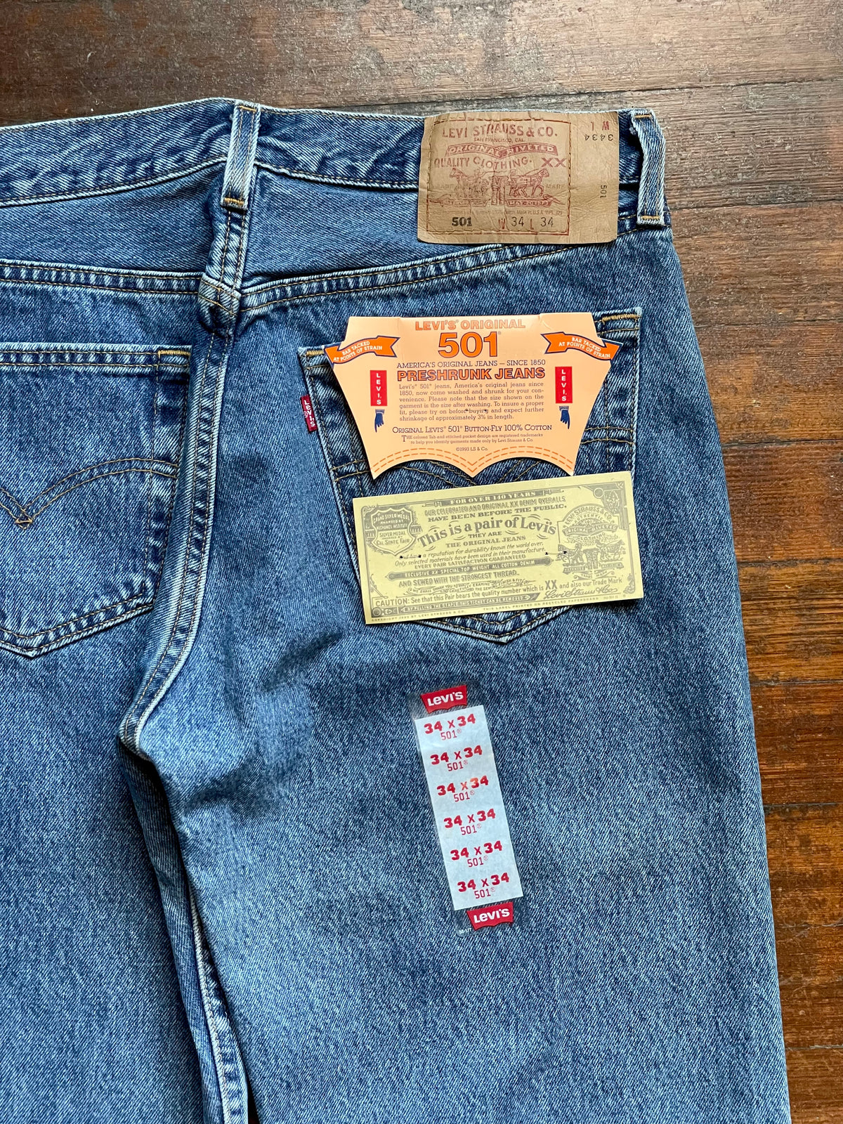 1993 Levi’s 501 Deadstock | 34x34