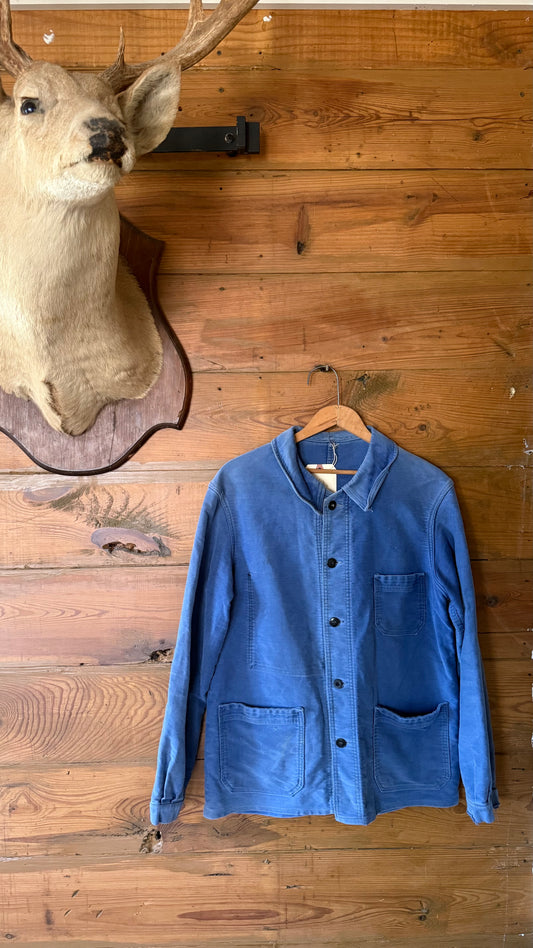 1940’s Le Fanori Moleskin Chore Coat | Medium
