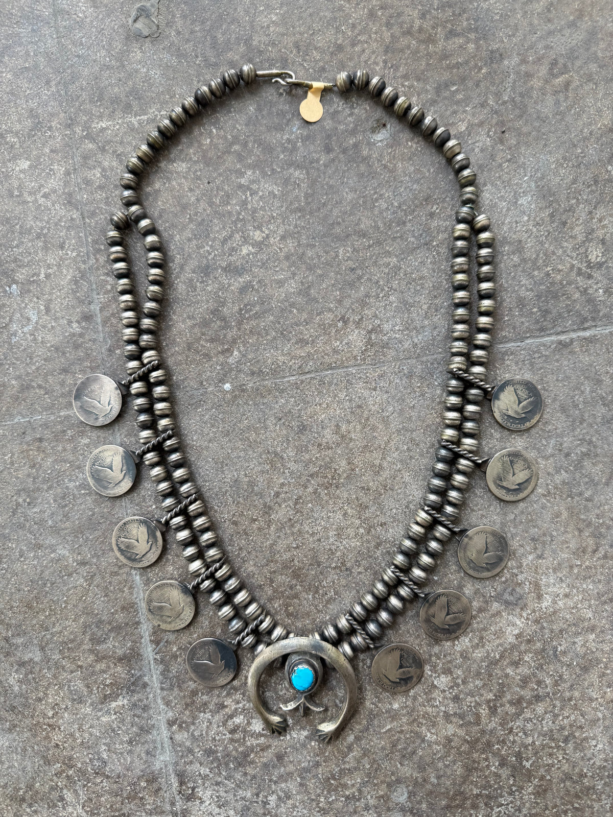 Early 1900’s Squash Blossom Necklace